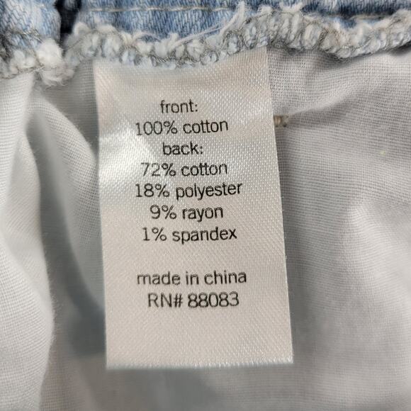 SO Jean Skirt 9 Light Wash Sack Tie Waist Raw Hem Bohemian Denim Mini Skirt - Picture 4 of 12